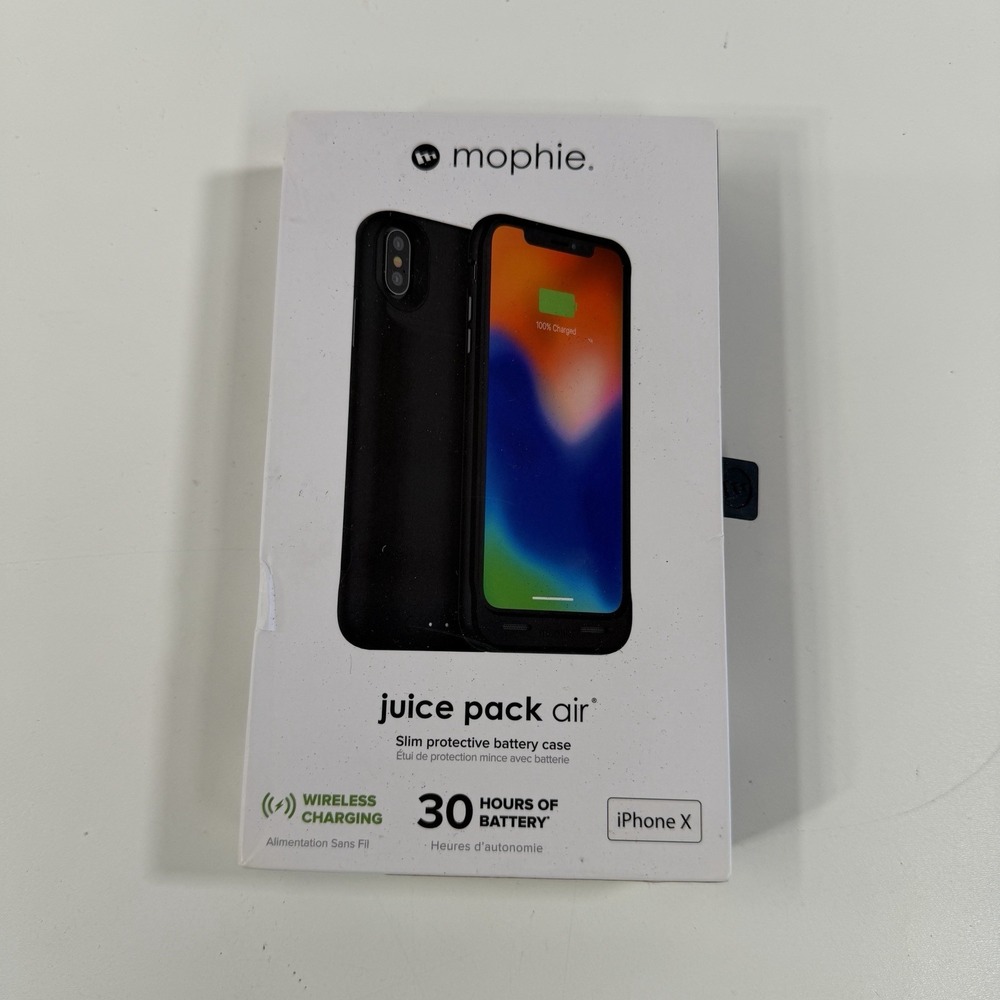 Mophie Juice Pack Air Protective Battery Case for iPhone X/XS Wireless Charging
